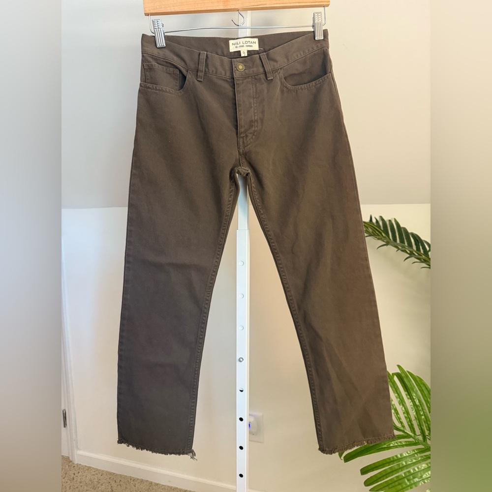 Nili Lotan‎ Boyfriend Jean in Mocha size 0